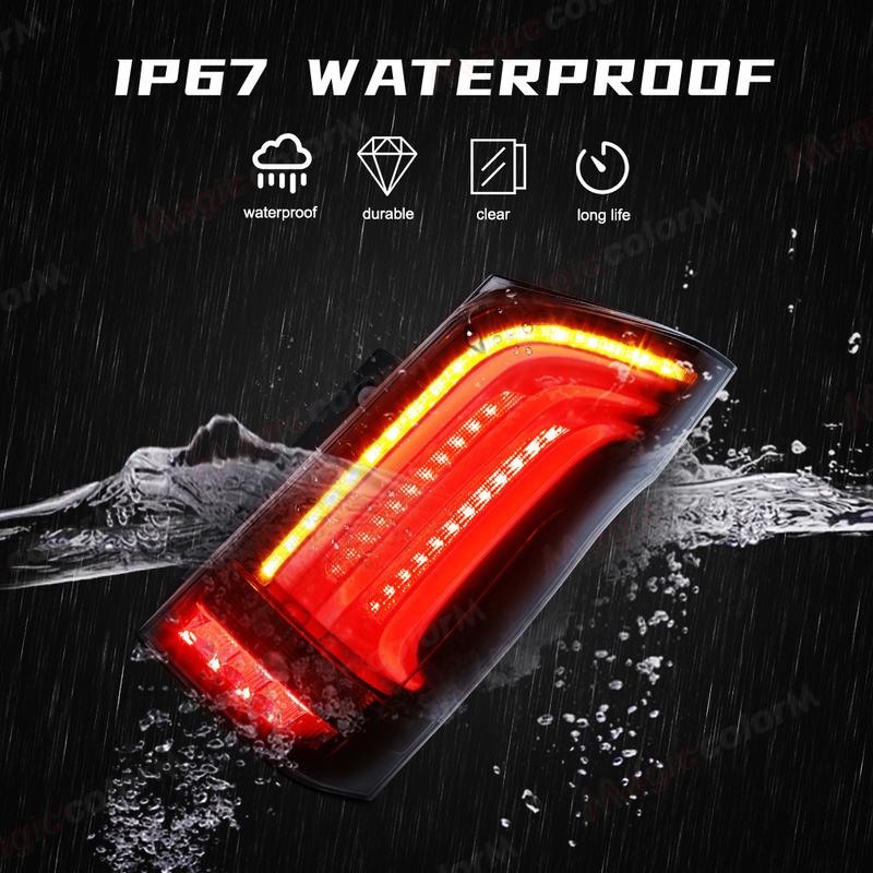Right/Left LED Tail Lamp For Benz Vito W447 V-class V260 V220 V250 2016-2023 Rear Brake Taillights Yellow Turn Signal Light