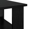 Coffee Table Black Oak Look 90 X 50 X 45 Cm Engineered Wood
