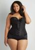 Black lace gothic slimming waist corset, DELICIOUSLY