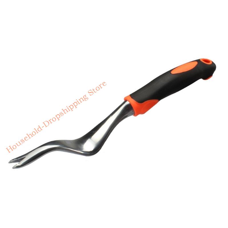 85AD Versatilitys Aluminum Gardening Weeder Tool Root Remover With For Effective Soil Aeration Plant Maintenance