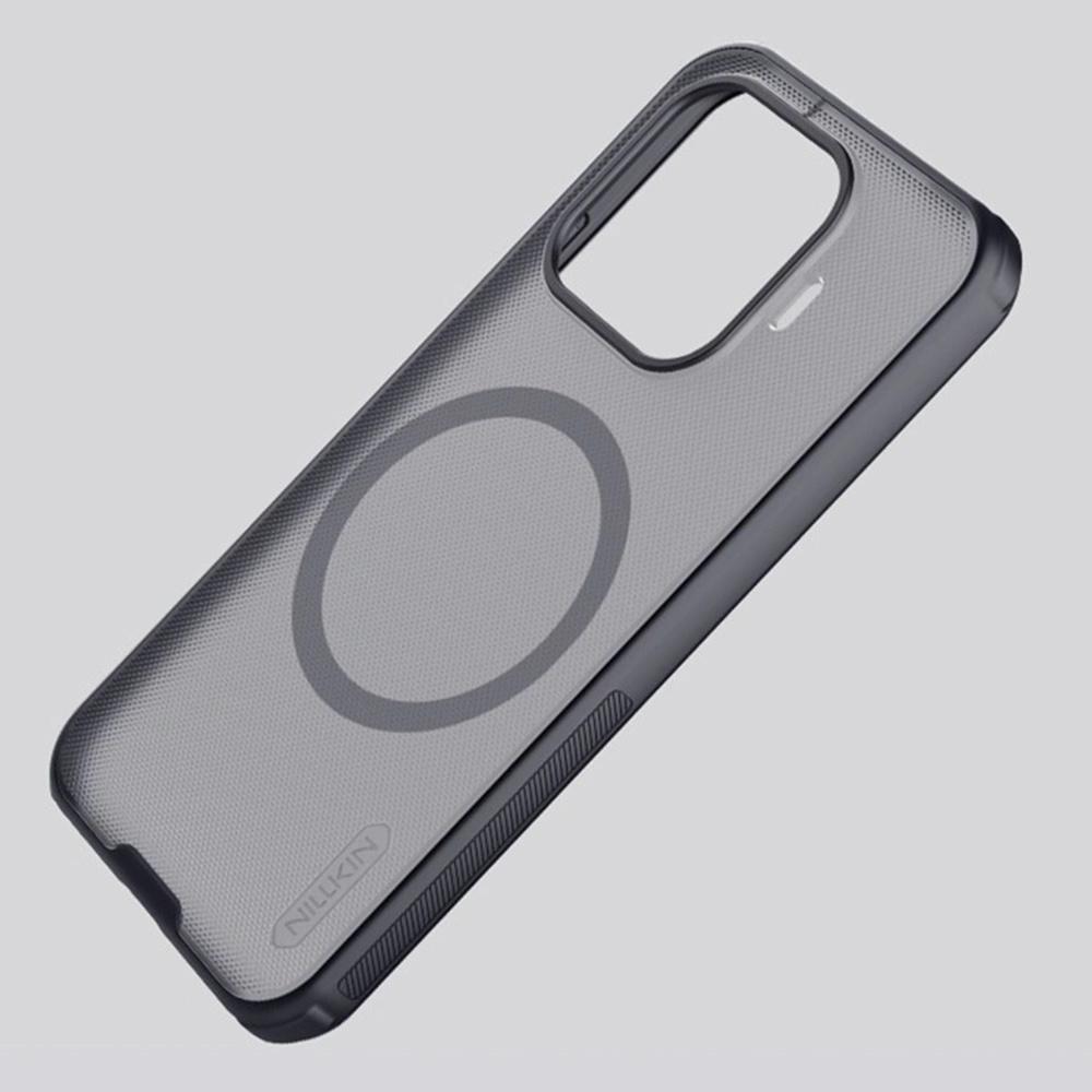 Smoke case for Xiaomi 17T Pro, Nillkin Frosted Shield Pro Magnetic, for MagSafe, black