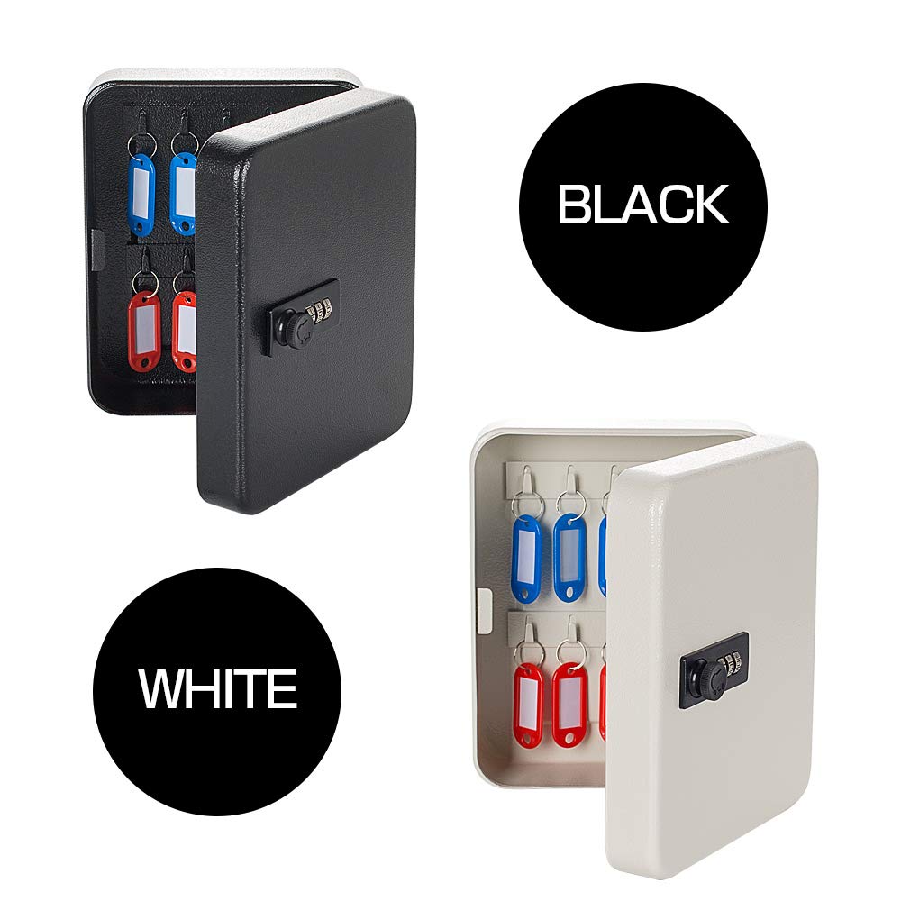 Hachibanya Key Box Key Case Key Storage Key Management Office Home Wall Mounted with Dedicated Key