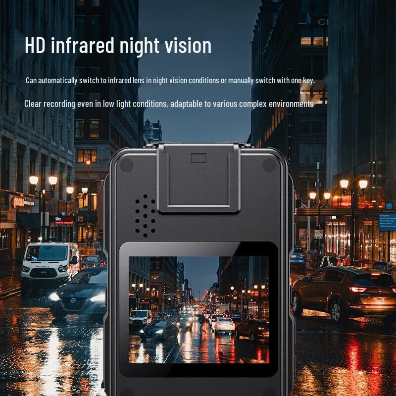 aigo T5P 4K Portable Body Camera with Night Vision