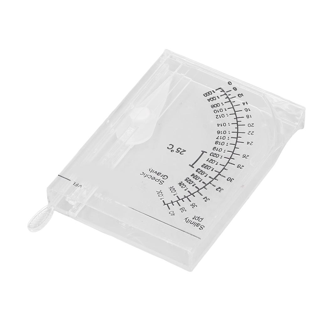 Aquarium Salinity Tester Accurate Aquarium Hydrometer for Fish Tank Seawater Specific Gravity and Salinity