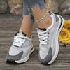 Mixed Color Mesh Breathable Sneakers for Women Lightweight Anti Slip Running Sports Shoes Woman Plus Size Fashion Tennis Shoes