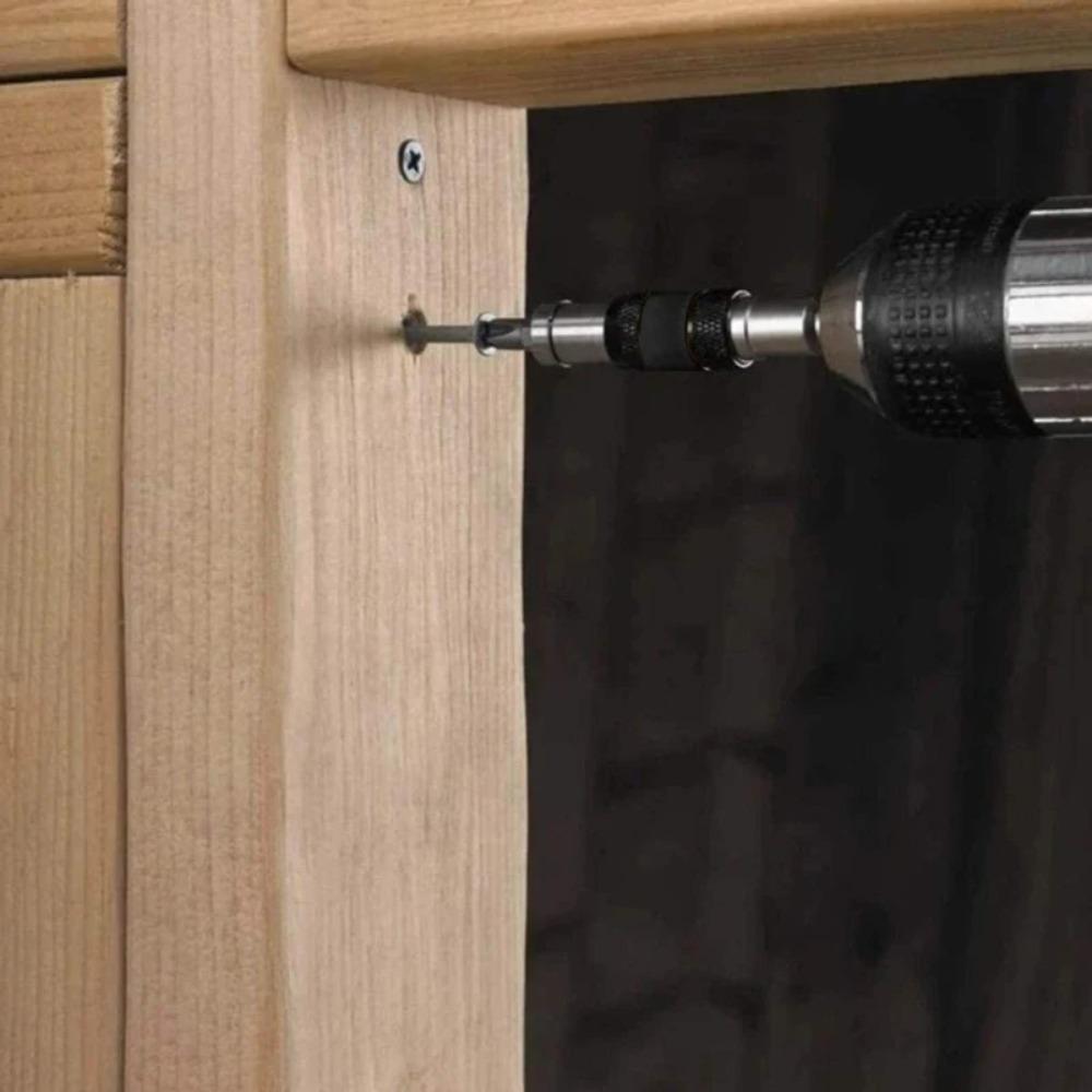 1/4 "hexagonal Ring Magnetic Key Slot Drill Bit, Manual Extension Rod, Quick Change Bracket, Guide Device,Screw Drill Bit,Safety