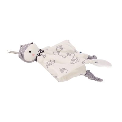Security Blanket Stuffed Animal Bell Soothe Emotions Chewable Baby Sensory Blanket Type A