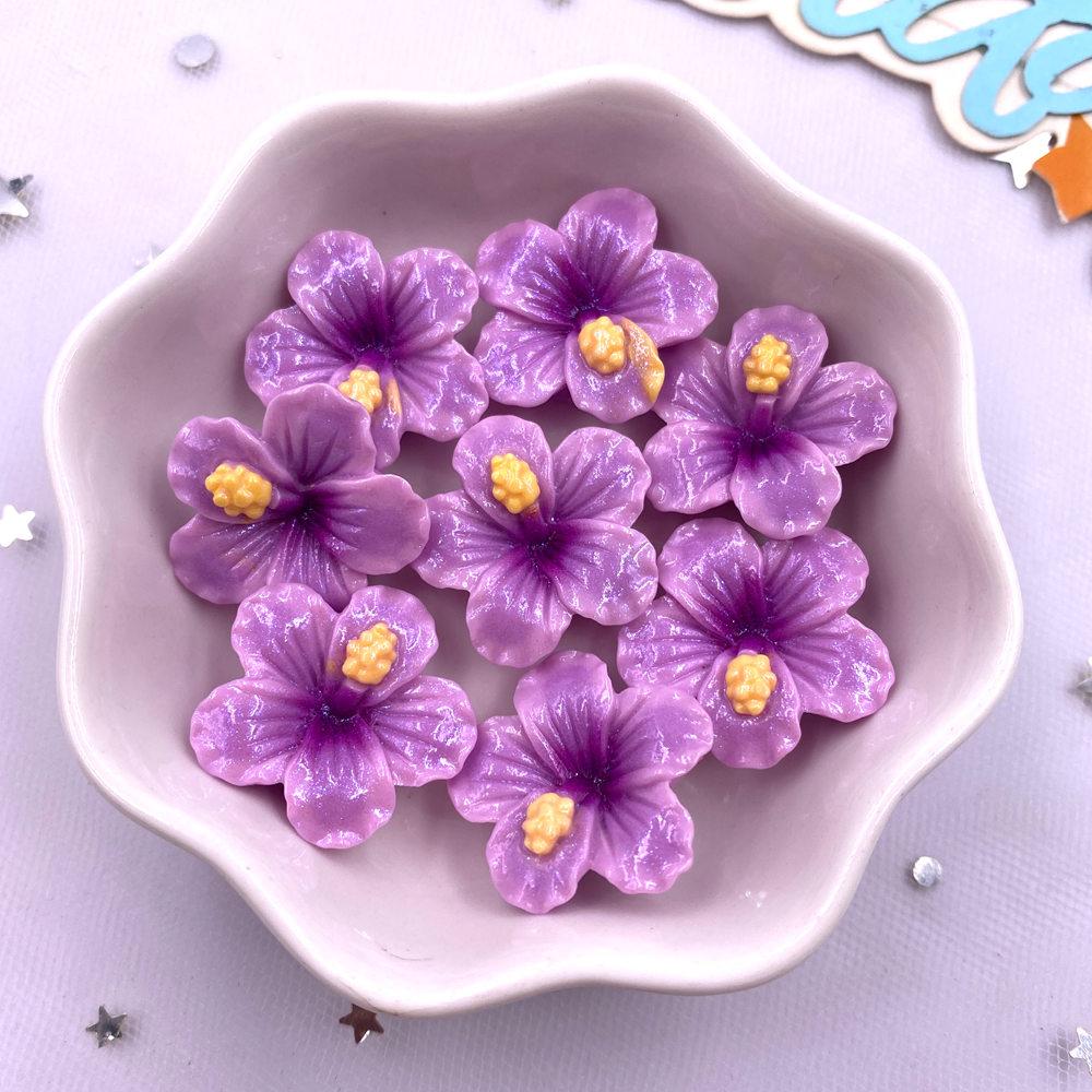 

20 шт. смолы Kawaii 3D красочные окрашенные персиковые цветы плоские задние цветы камни скрапбукинг фигурки DIY бант декор аксессуары ремесла