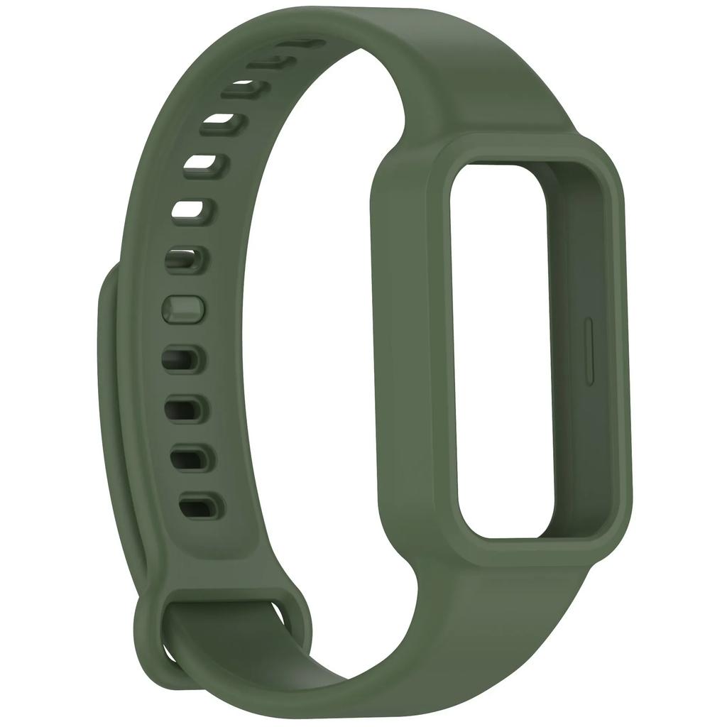 Silicone Original Strap for Xiaomi Band 9 Active Replacement Integrated wristband for Redmi Band 3 Smart Watch Bracelet Correa
