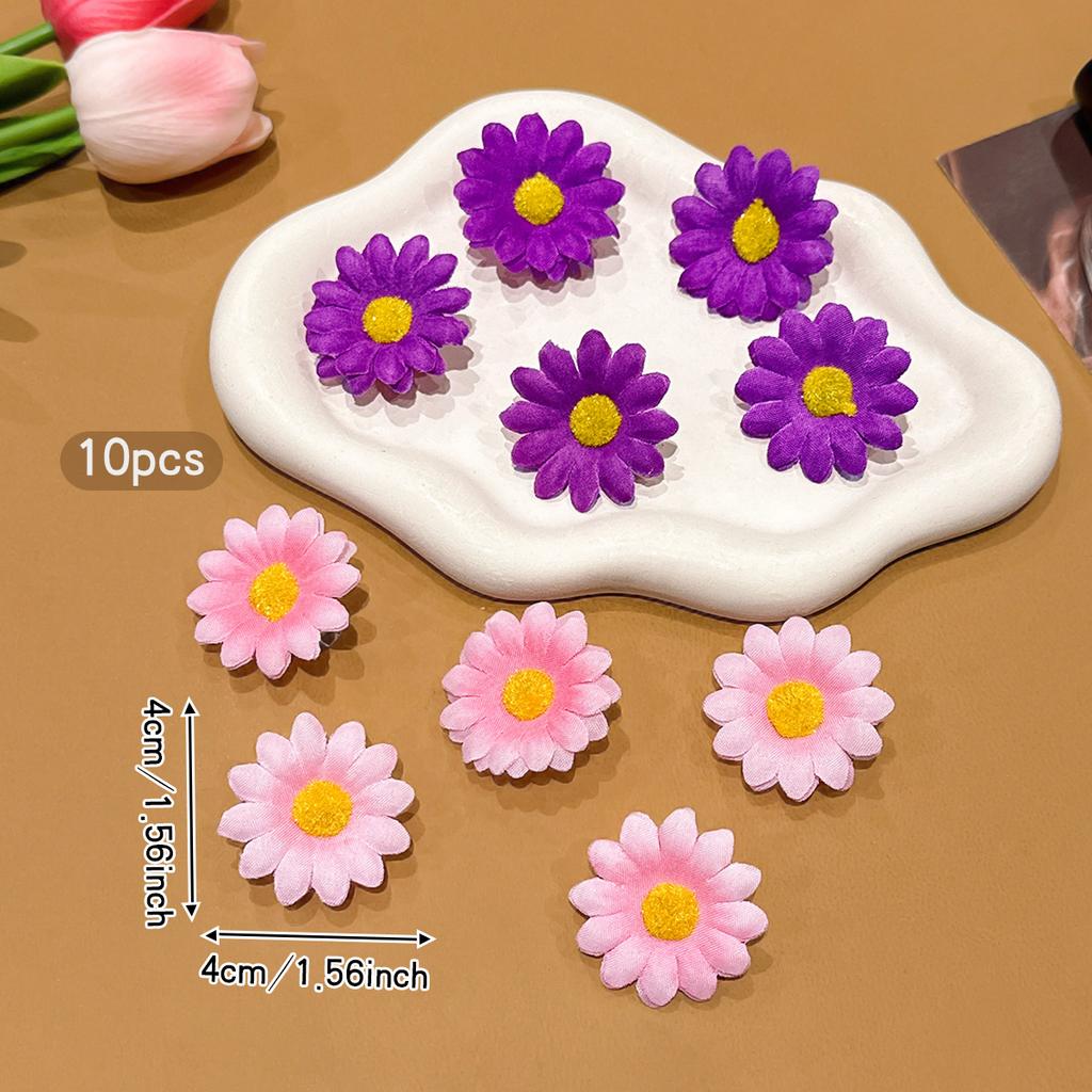 10 Sweet Flower Hairpins and Braided Clips Suitable for Daily Hair Accessories