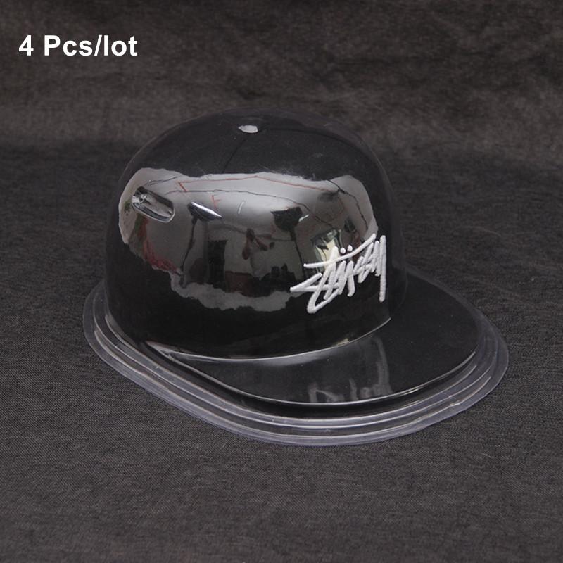 Innovation Baseball Cap Duck Tongue Hat Anti-Deformation Display Stand Can Hang Transparent Box Storage Cap Support Dust Cover
