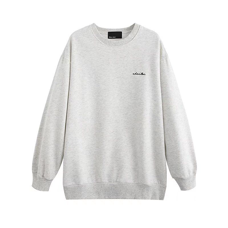 High Quality! Fashion Embroider Letters Sweatshirt + Sweatpants Sports Suit Women's Autumn and Winter Loose Large Design Hoodie Cotton