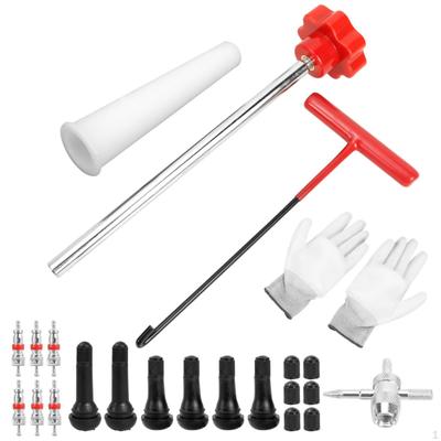 Tire Inflation Component Stem Installation Tool Kit LaborSaving