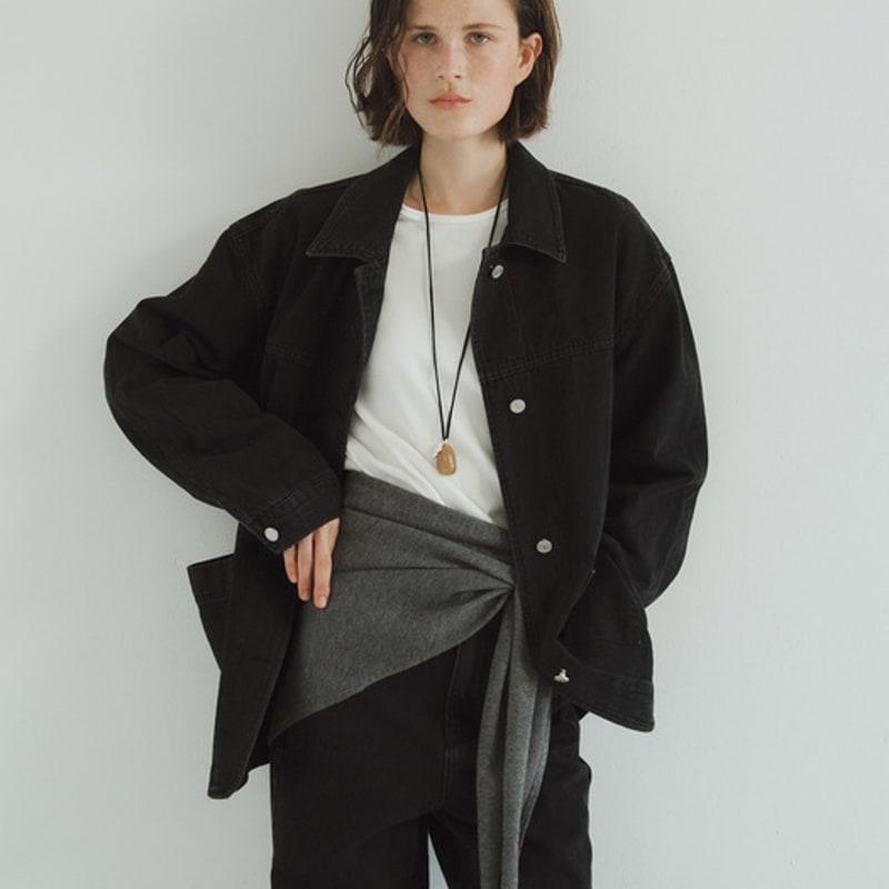 ANEDIT O Silk Wool Multiway Knit Scarf_2colors