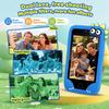 4.0'' Kids Smartphone Touch Screen 1G+8G Leaning Puzzle Game For Children Dual Cameras Children Birthday Gift Phone Toy 1200Mah