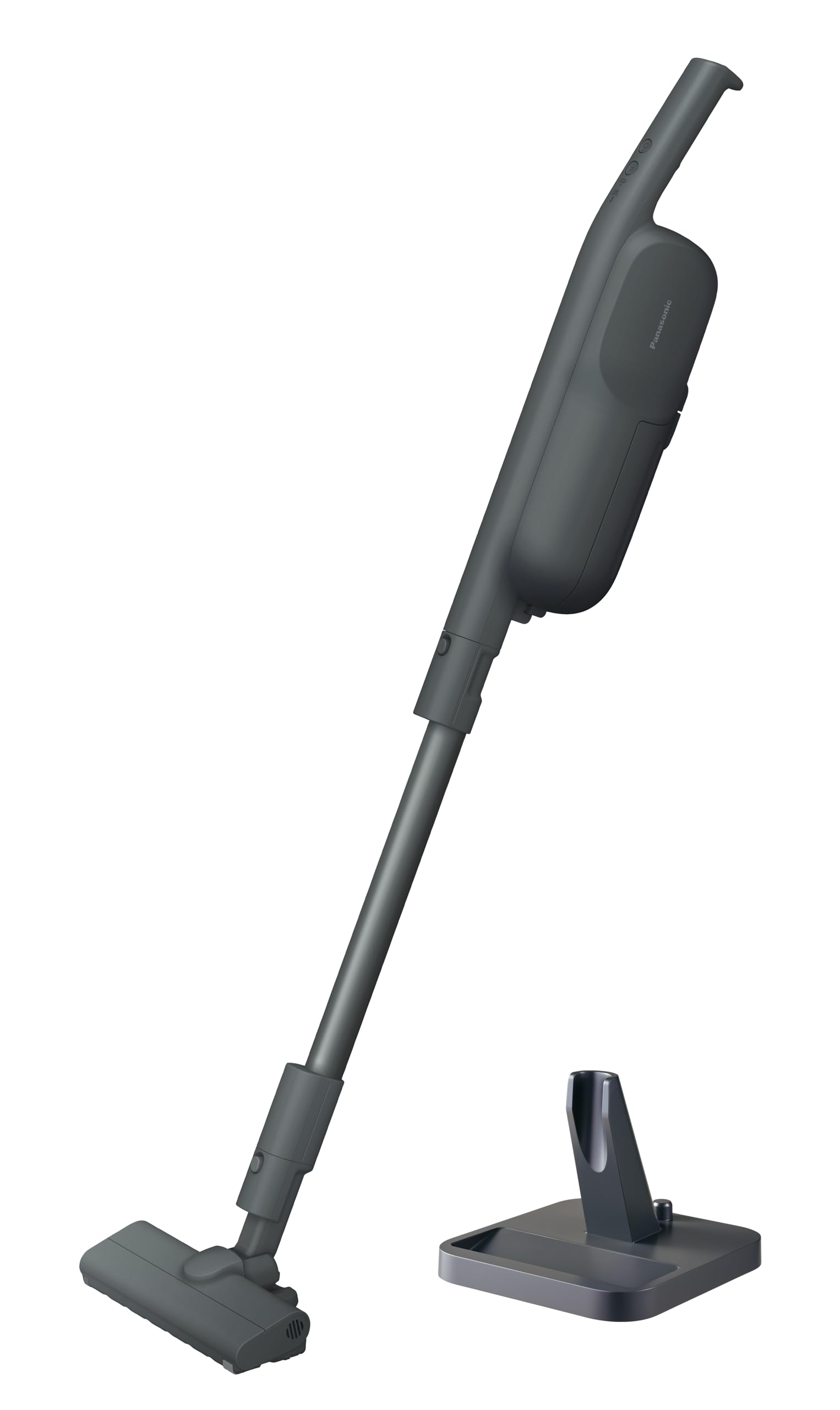 

Panasonic Paper Pack Cordless Stick Vacuum Cleaner Stone Blue Lightweight Stick Stand Included MC-PB61J-A