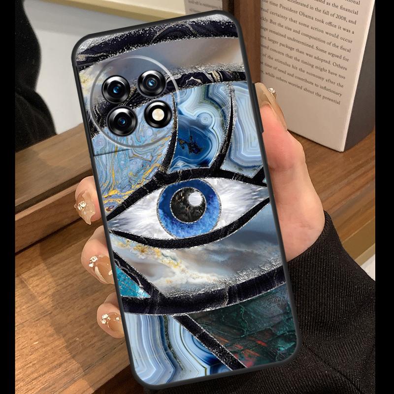 Evil Eye Case For OnePlus 15 13 12 11 10 15R 13R 12R 10T 13T OnePlus Nord 5 CE 4 3 Lite N20 N30 Cover