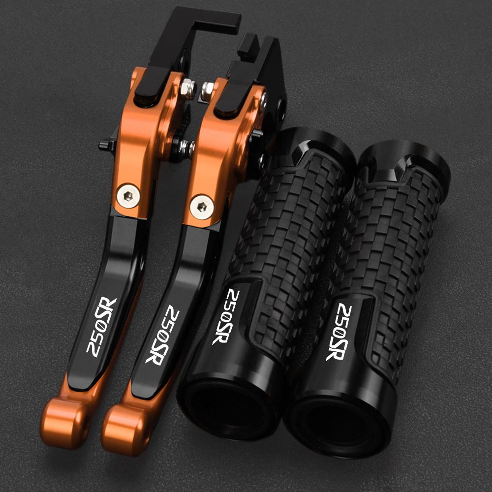 Moto Adjustable Extendable Brakes Clutch Lever Handle Bar Hand Grips Ends Hand Brake For CFMOTO CF MOTO 250SR 250