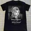Brigitte Bardot T-Shirt Größe S-5XL Baumwolle schwarz H237 Unisex T-Shirt