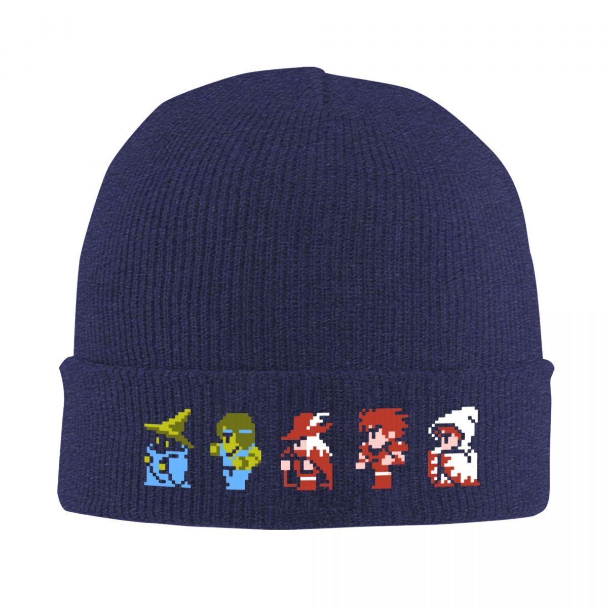 

Final Fantasy Video Game Team Up Knit Hat Beanie Winter Hats Warm Unisex New Caps Men Women
