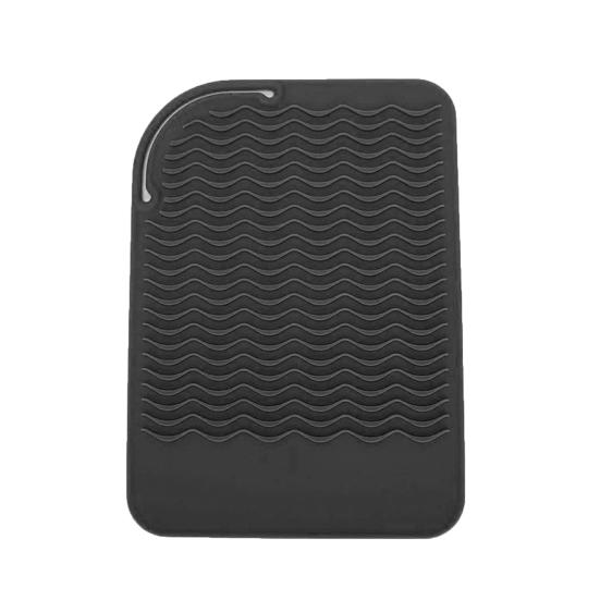 Space Saving Curling Iron Mat Hollow Wrap Professional Silicone Heat Resistant