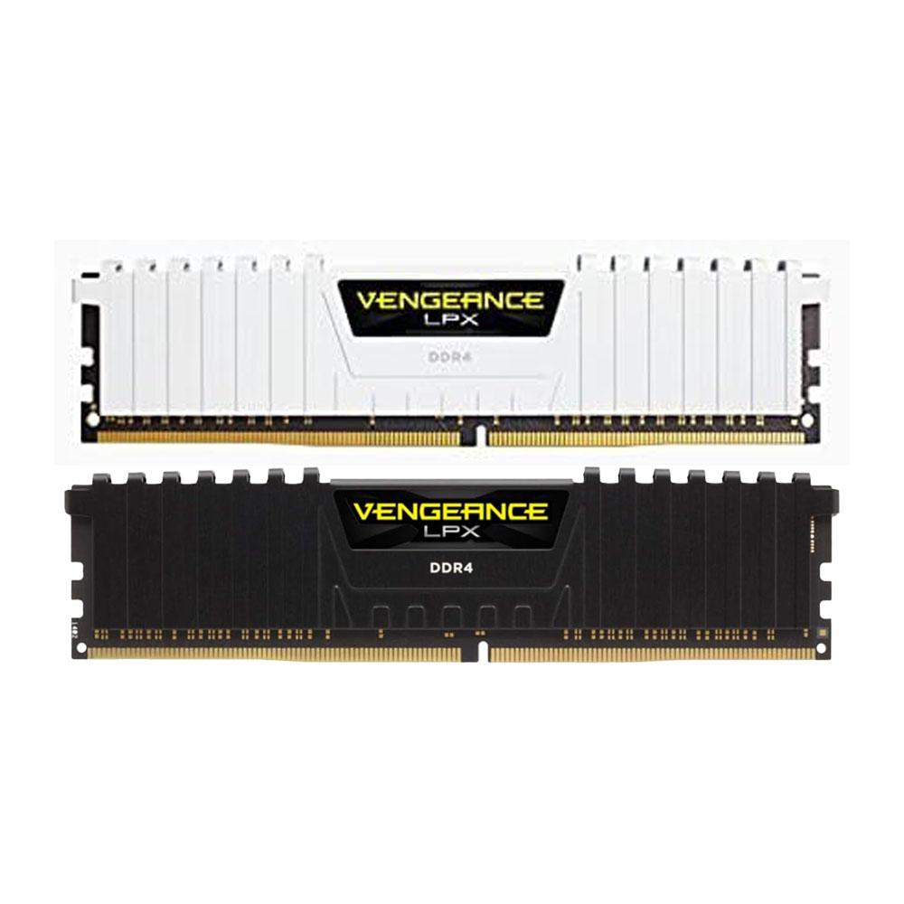 Corsair VENGEANCE LPX DDR4 RAM 16GB 3200MHz Computer Memory Black/White