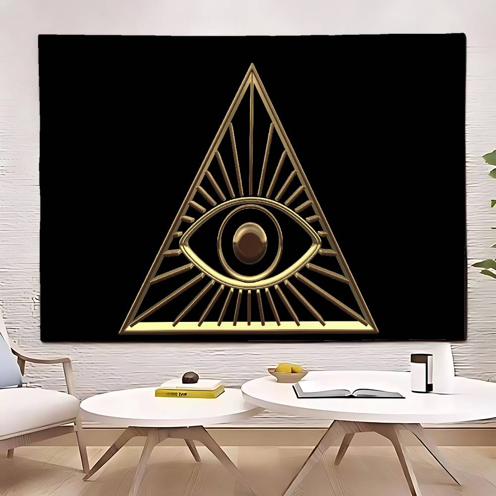 Ring Freemasonry Illuminati Masonic Tapestry Customizable Tapestries Of Various Styleswall Hangings Celebrity wall Hangings