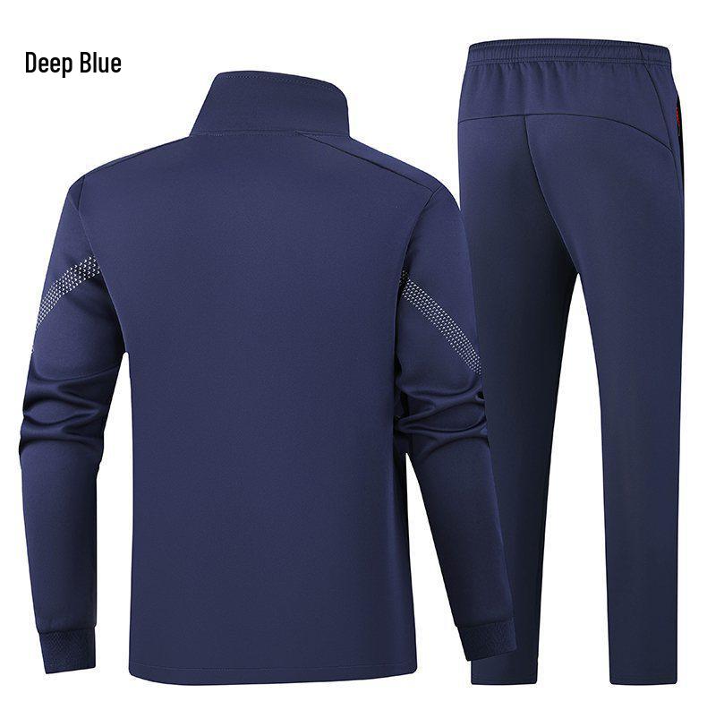 Unisex Autumn Sportswear Set for Students and Coaches: Martial Arts Uniform and Casual Wear.