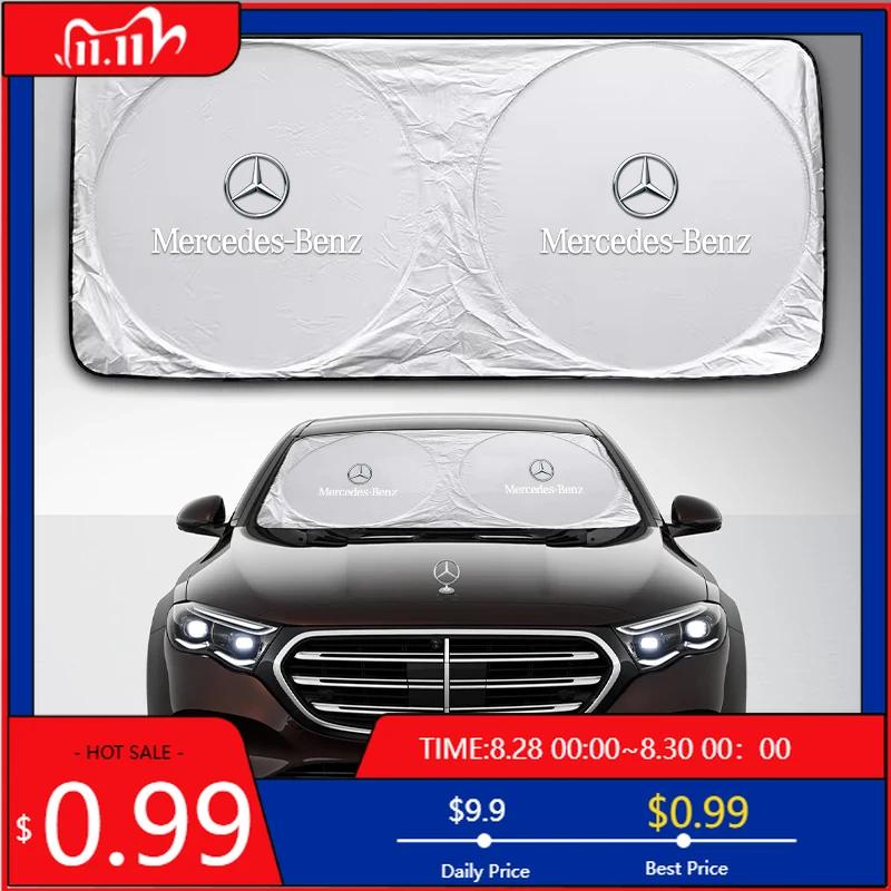 Clona na čelní sklo pro auto GLC GLB UV Ochranný štít pro Mercedes Benz AMG W203 W206 W220 W205 W211 W212 W201 W210 W108