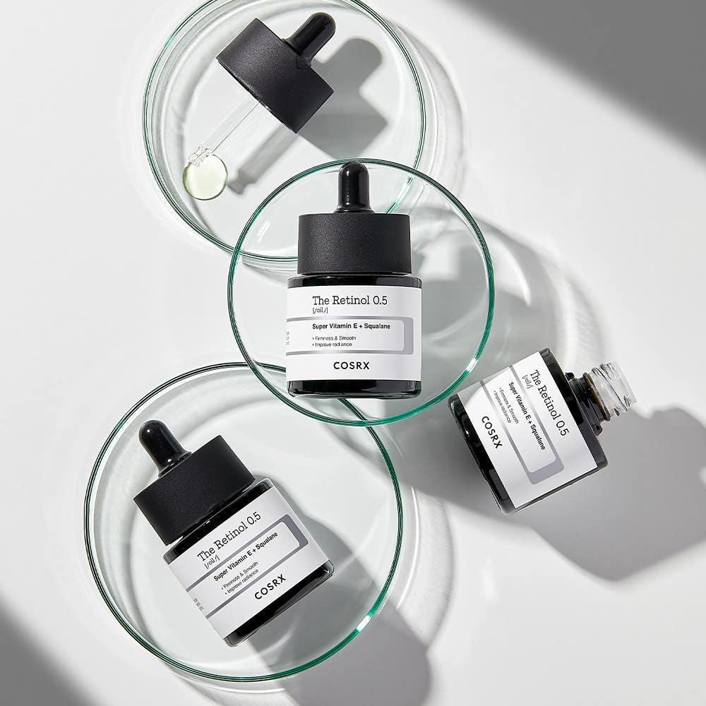 COSRX The Retinol 0.5 Oil Anti-Wrinkle Firming Facial Oil 20ml