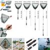 Fishing Net Fish Landing Net Collapsible Fish Net with Anti-Slip Telescoping Pole Handle for Kids Adults In Saltwater Freshwater