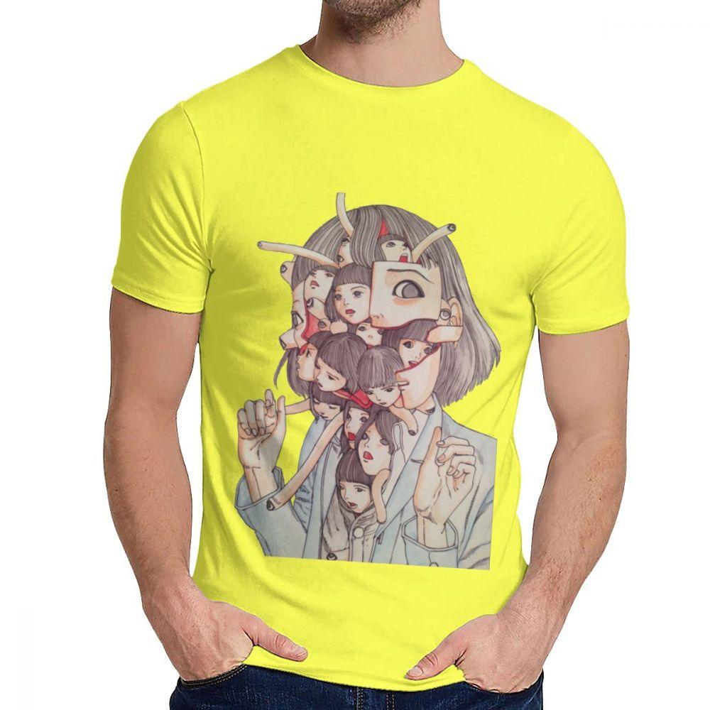 Shintaro Kago Tomie Japanese Junji Ito T Shirt Casual O Neck Anime Unisex Pure Cotton Us