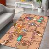 New product! Cute Capybara Carpet for Living Room Bedroom Sofa Home Decor Non-slip Floor Mat Modern Rugs Luxury Gifts
