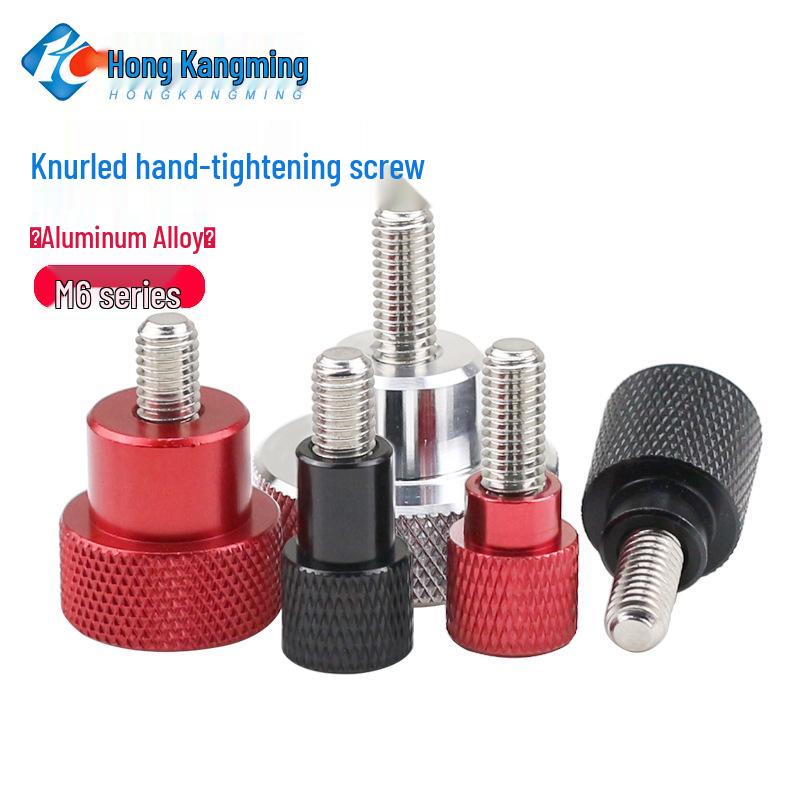 Aluminum Alloy Hand-Tightening Screw with Stainless Steel Bolt, M3-M12