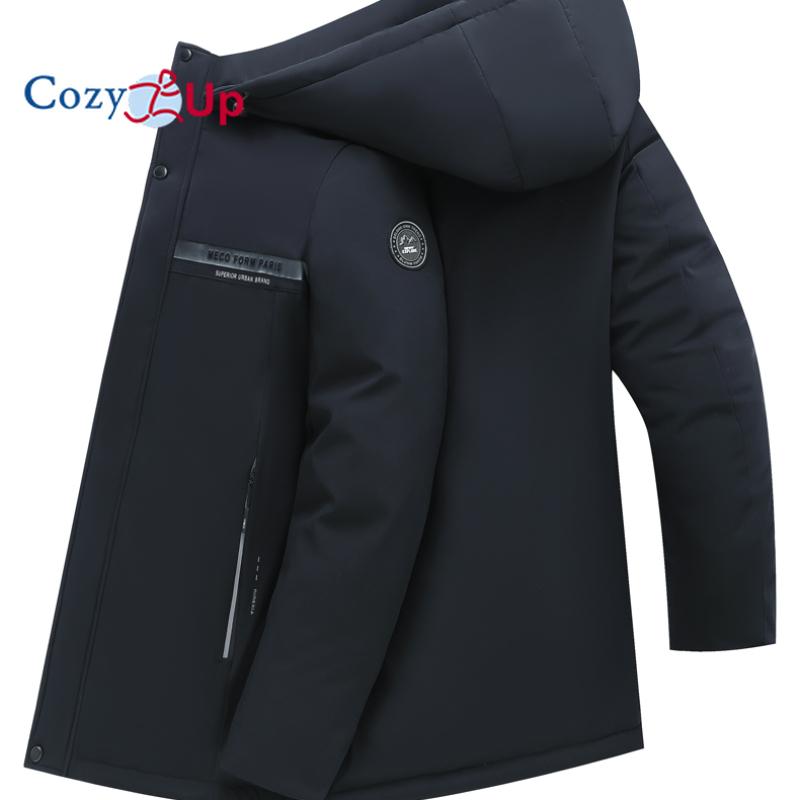 Cozy Up Men's Heavyweight Hooded Puffer Coat