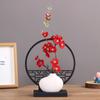 Mini White Matte Ceramic Vase for Dried Flowers - Nordic Hydroponic Home Decoration