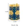 Retro Toothpick Holder Dispenser European Rose Flower Toothpick Dispenser Box for Kitchen Restaurant Toothpicks Home Decoration