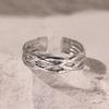 Stainless Steel Rings Minimalist Geometric Hollow Open Ring Retro Design Sense Ring For Women Zircon Gifts Everyday Wear New