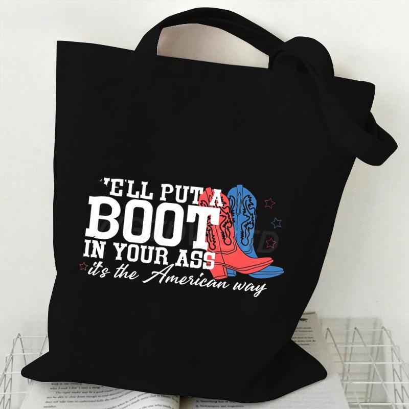 ********** personalized printed canvas bag cross-border leisure men and women commuting portable handbag environmental protection bag