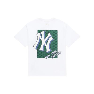MLB New York Yankees T Shirt Unisex White 3ATSM3033-50WHS
