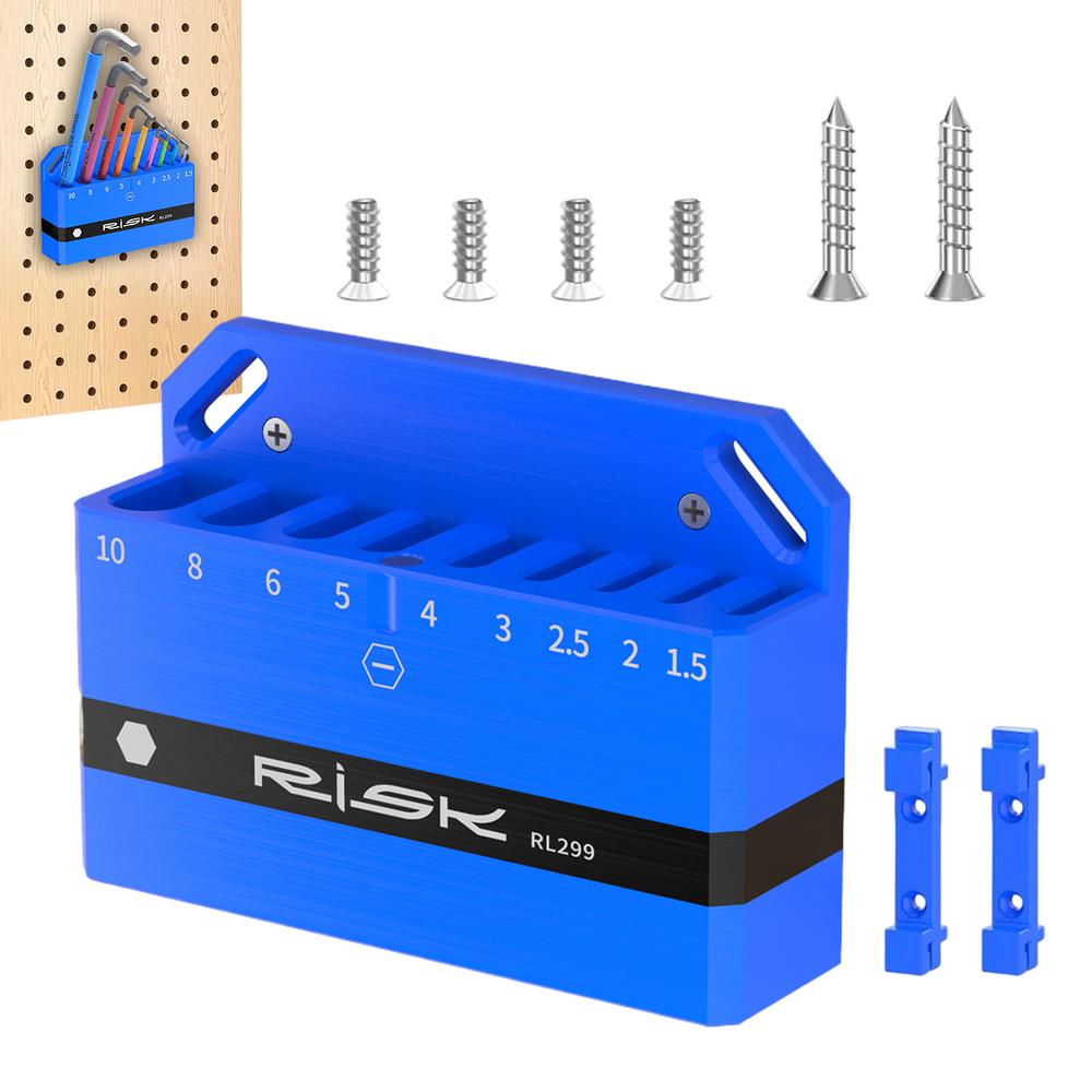 Magnetic Wrench Holder Magnetic Tool Rack Wrench Wall Mount For Bike Hex Spanner Repair Tool Wall Organization Display Garage