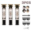 1-5Pack Vintage T9 Electric Cordless Hair Cutting Machine Professional Hair Barber Trimmer For Men Clipper Shaver Beard Lighter