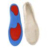 Sports Arch Insoles 2 Pairs Xl (44-46) Shock Absorption Warm Pu Foot Pads Thick Winter Insoles