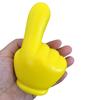 Niedlicher Victory Finger Auto Antennenaufsatz Eva Deko Autoaufsatz Bälle Gelb