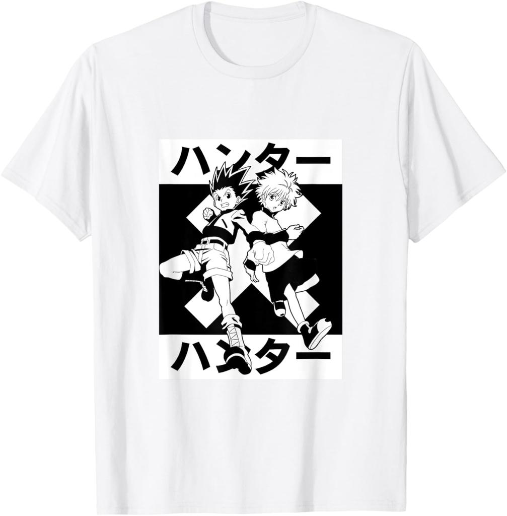 Hunter X Hunter Gon Kilua TShirt Japanese Anime Cartoon Unisex Summer Streetwear Tops Custom Printed Graphic T Shirts