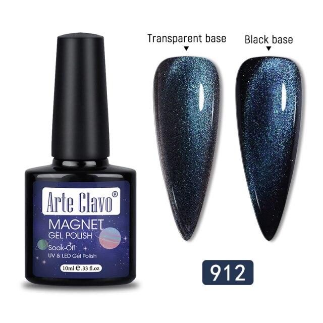 

Arte Clavo 9D Гель-лак для ногтей «кошачий глаз» Дизайн ногтей Маникюр Soak Off Эмаль УФ-гель-лак Волшебный магнитный гель-лак Galaxy Gel