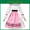 Anime Cosplay Costume Breathable Polyester Blend Role Play Outfit For Women Gaming Events Japanese Style Design