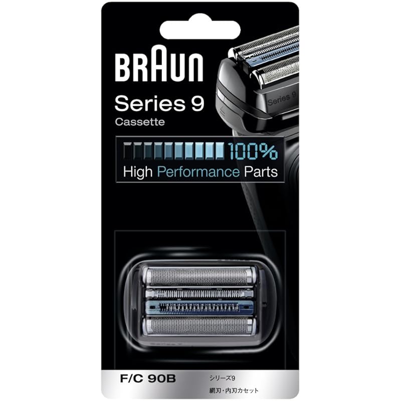 

[Genuine product] brown shaver series 9 Net blade/inner blade integrated cassette black F/C90B