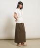 GENERALIDEA Back Point Draped T-Shirt [Off White] / Gf2Lts524