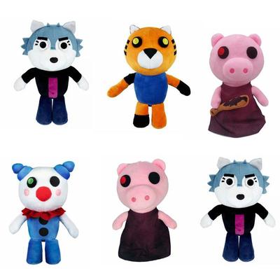 Clearance Roblox Piggy Plush: Pink Pig, Tiger, Clown Toy Figure Collection